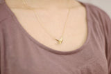 Origami Crane Pendant Necklace