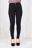 High Waist Slim Denim Pants