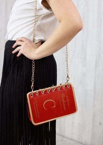 Confessions Book Clutch
