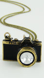 Jewel Vintage Camera Necklace