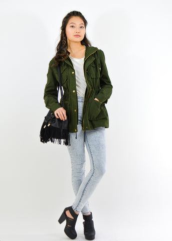Olive Utility Jacket