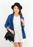 Oversize Denim Chambray