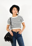 Striped Crop Top