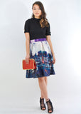 Print Vintage Skirt