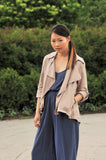 Roll Up Sleeve Open Jacket