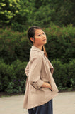 Roll Up Sleeve Open Jacket
