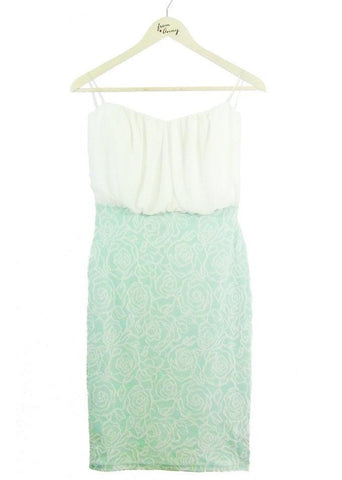 Floral Print Mint Dress