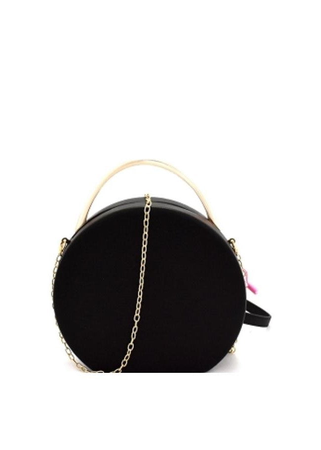 Round clearance bag black
