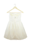 Strapless Ruched Bodice Tulle Dress