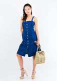 Denim Button Down Dress