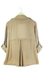 Roll Up Sleeve Open Jacket
